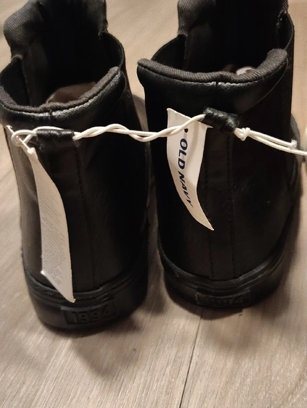 Old Navy Kids Slip-On Sneakers in Black and Brown